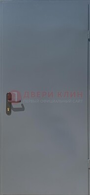 Серая противопожарная дверь ДПП-18 в Домодедово