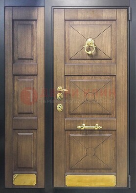 Парадная дверь с декоративными элементами ДПР-27 на дачу в Домодедово