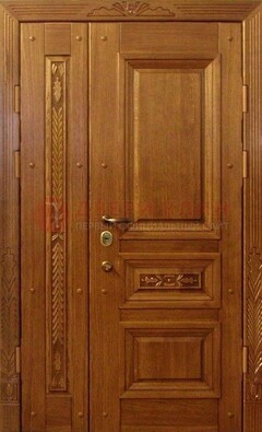 Распашная металлическая парадная дверь ДПР-62 в Домодедово