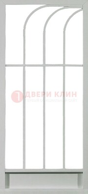 Современная железная решетчатая дверь ДР-39 в Домодедово