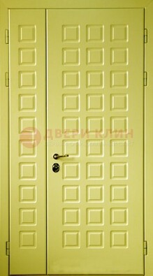 Салатовая тамбурная дверь ДТМ-28 в Домодедово