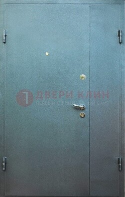 Серая тамбурная дверь ДТМ-34 в Домодедово
