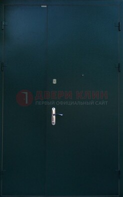 Черная тамбурная дверь ДТМ-36 в Солнечногорске